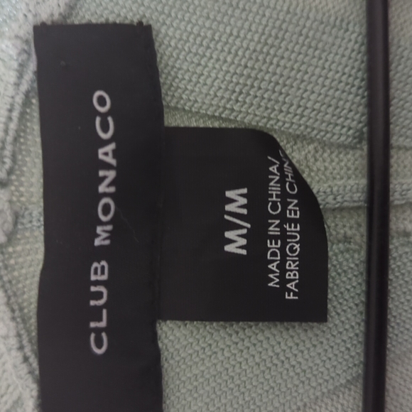 New Club Monaco mint green colored pullover sweater top - Picture 2 of 5